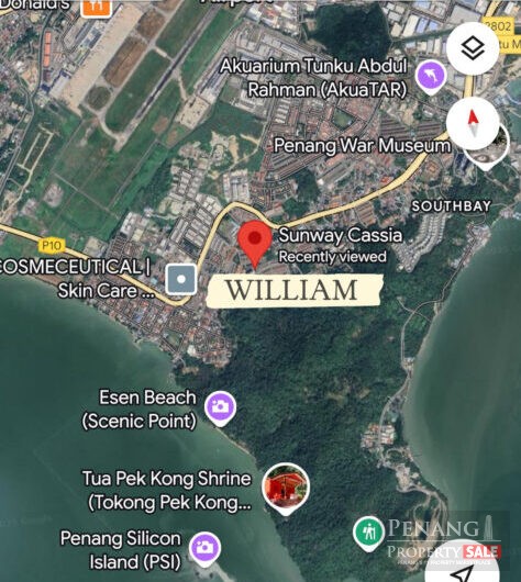 SALE Sunway Cassia 3 Storey Terrace House Batu Maung Penang near Silicon Island