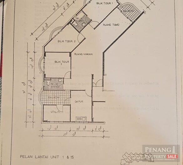 For Sale Pangsapuri Sri Molek Apartment Butterworth Pulau Pinang