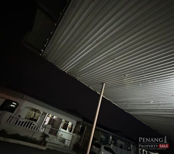 For Sale 1 Storey Terrace House with extra land Taman Segar Bukit Mertajam 14000 Pulau Pinang