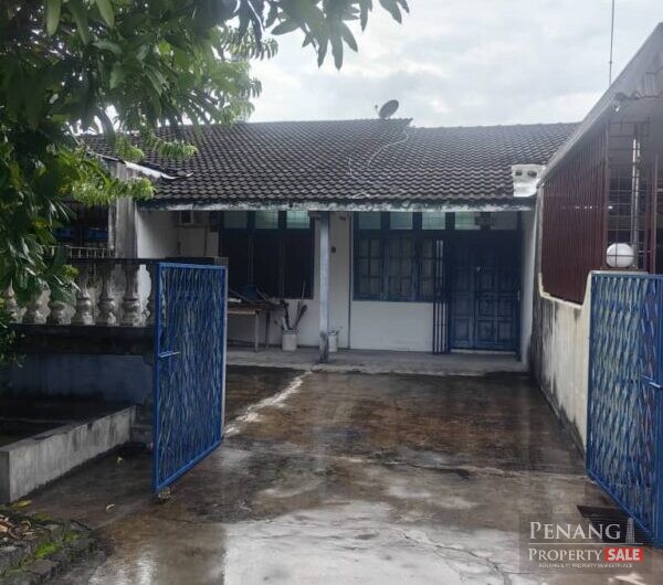 For Sale 1 Storey Terrace House Taman Sejahtera Alma Bukit Mertajam 14000 Pulau Pinang