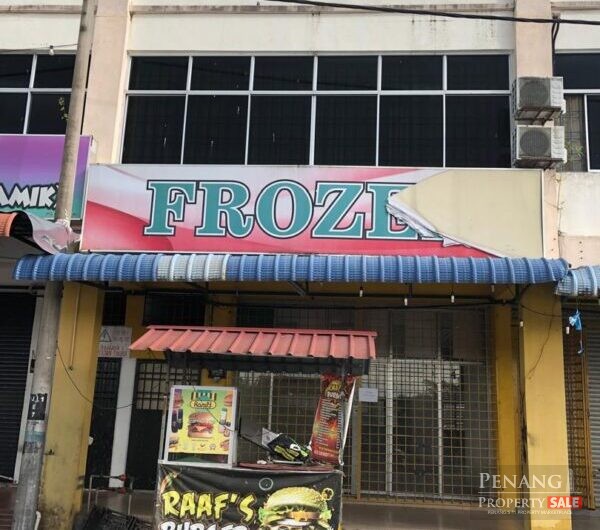 For Sale 2 Storey Shoplot Taman Jawi Indah Sungai Jawi 14200 Pulau Pinang