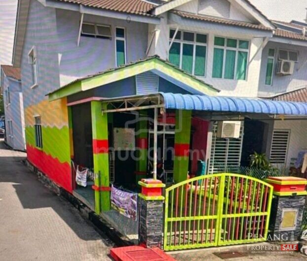 For Sale 2 Storey Terrace House End Lot Taman Sri Anggun Sungai Nibong Gelugor 11700 Pulau Pinang