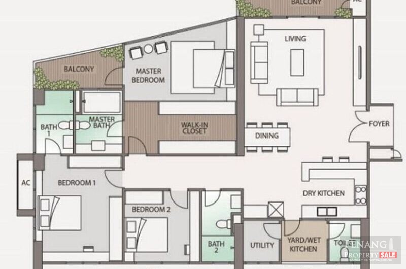 For Sale City Residence Condominiums Tanjung Tokong 10470 Pulau Pinang