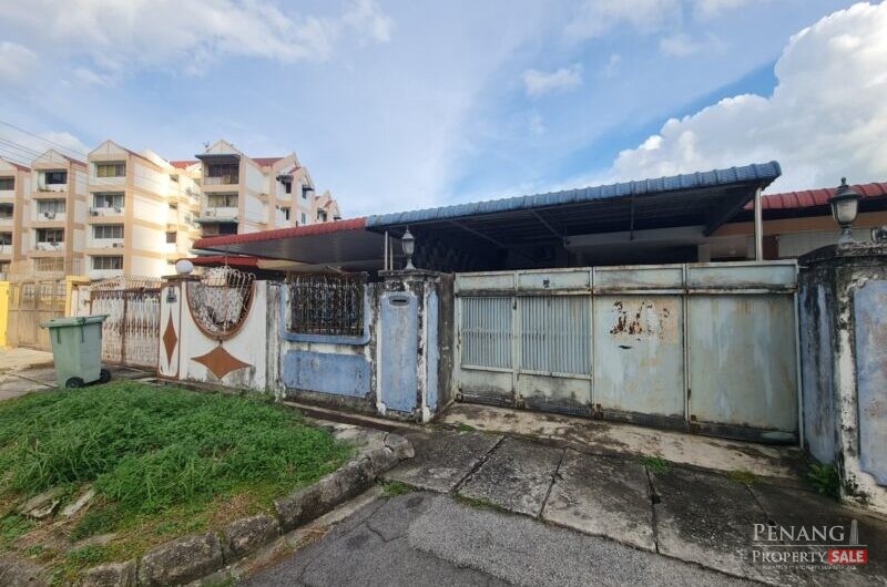 Single Storey Terrace For Sale Near Jelutong Market, Lam Wah Ee Hospital, Penang Bridge