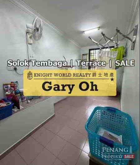 Double Storey Terrace Solok Tembaga For SALE