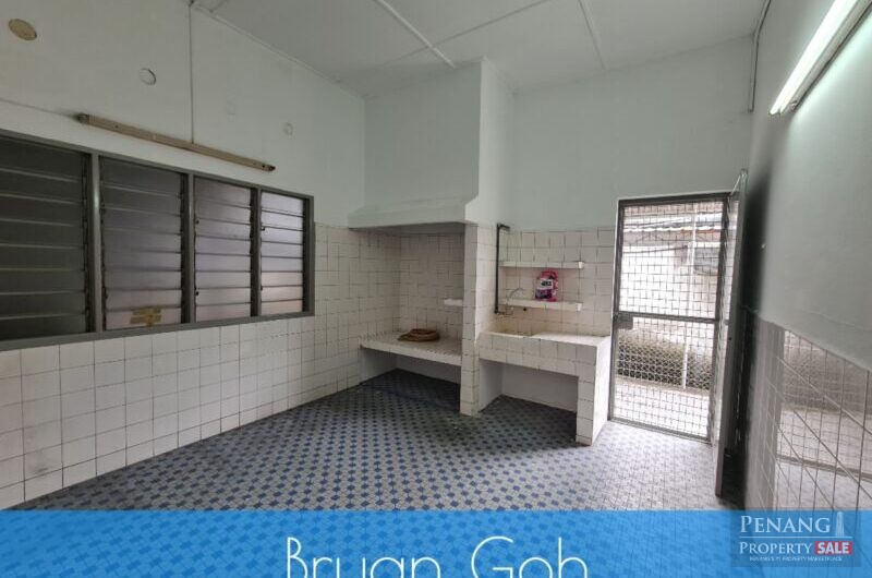 Jelutong Single Storey Semi D House For Rent Near Lam Wah Ee Hospital