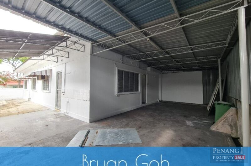 Jelutong Single Storey Semi D House For Rent Near Lam Wah Ee Hospital