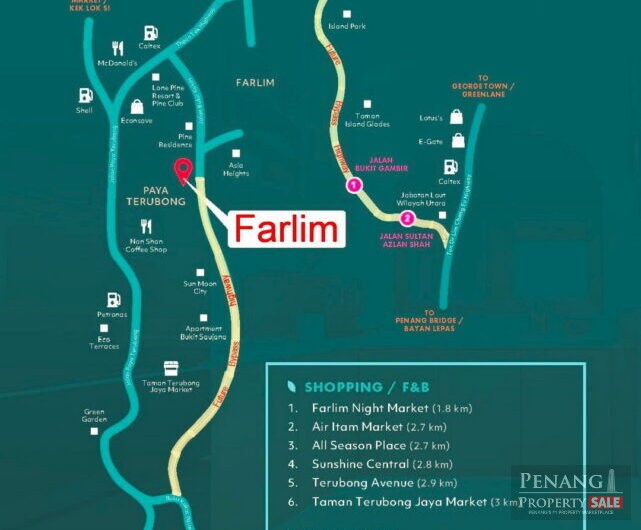 New Affordable Condo at Farlim With Quick Access To The Light, Usm & Penang Bridge.