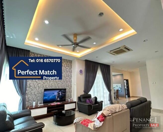 Juru Height Bungalow  | Double Storey | Nice & Impressive Living Unit | Gated & Guarded | Juru