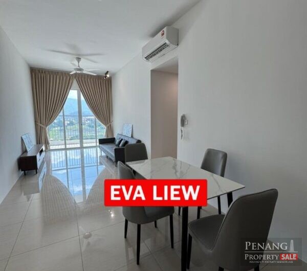 Zen6 Condo Gelugor Furnished & Renovated City view 2 Car Park Qb mall