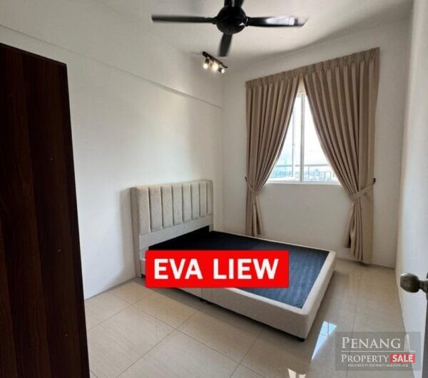 Zen6 Condo Gelugor Furnished & Renovated City view 2 Car Park Qb mall