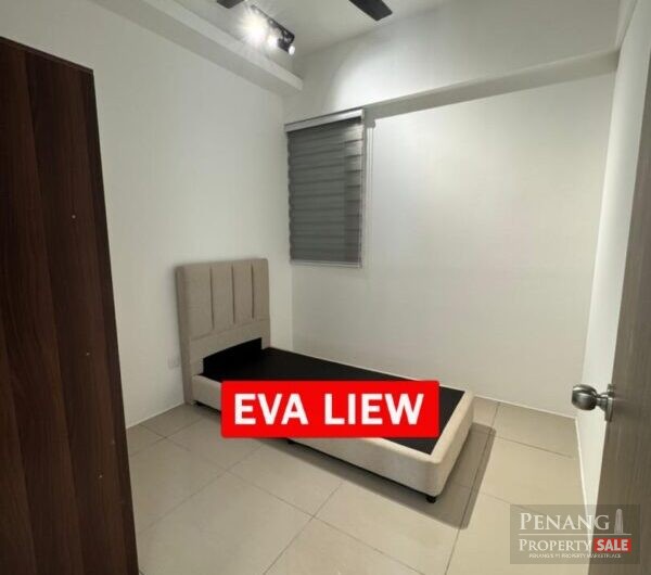 Zen6 Condo Gelugor Furnished & Renovated City view 2 Car Park Qb mall