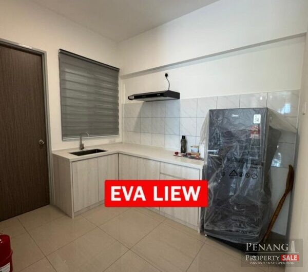 Zen6 Condo Gelugor Furnished & Renovated City view 2 Car Park Qb mall