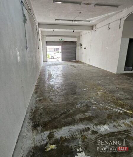 For Rent Ground Floor Shoplot – Taman Machang Bubok, Bukit Mertajam