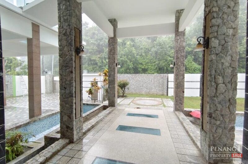 3 Storey Bungalow Hillside Sungai Ara Nice View Renovated 15000sf