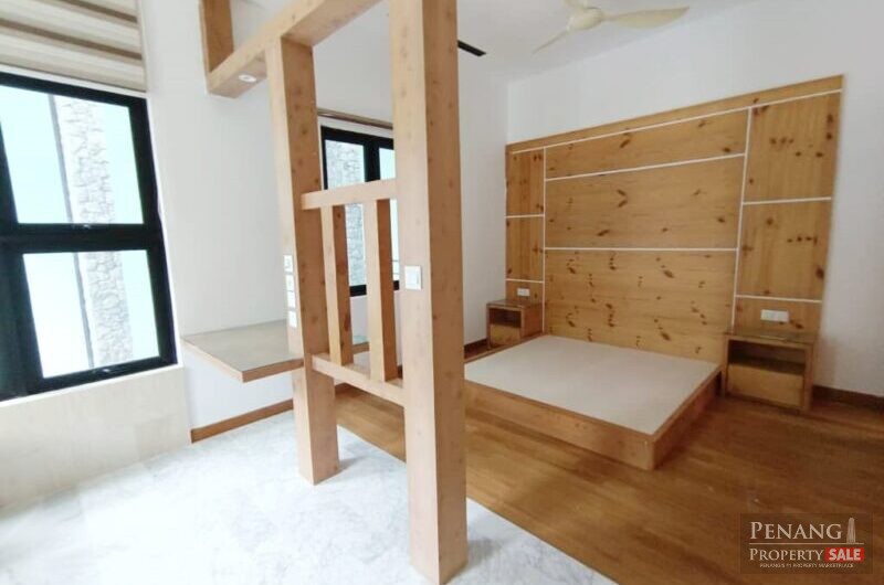 3 Storey Bungalow Hillside Sungai Ara Nice View Renovated 15000sf