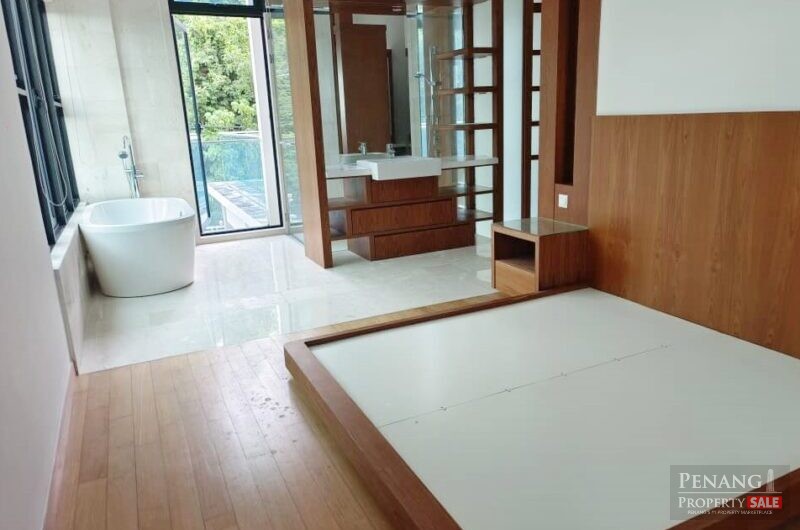 3 Storey Bungalow Hillside Sungai Ara Nice View Renovated 15000sf