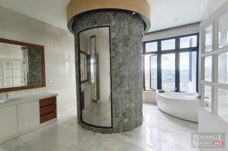 3 Storey Bungalow Hillside Sungai Ara Nice View Renovated 15000sf