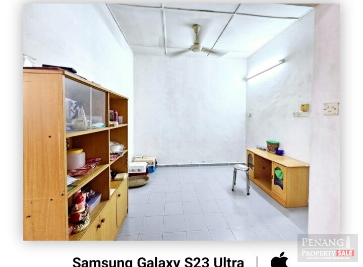 Single Storey Terrace For Sale Near Jelutong Market, Lam Wah Ee Hospital, Penang Bridge