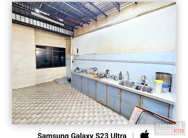 Single Storey Terrace For Sale Near Jelutong Market, Lam Wah Ee Hospital, Penang Bridge