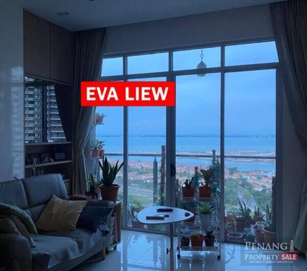 City Residence Tanjung Tokong Furnished & Renovated 1250sf High Floor