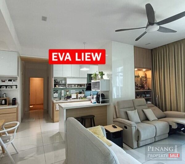 City Residence Tanjung Tokong Furnished & Renovated 1250sf High Floor