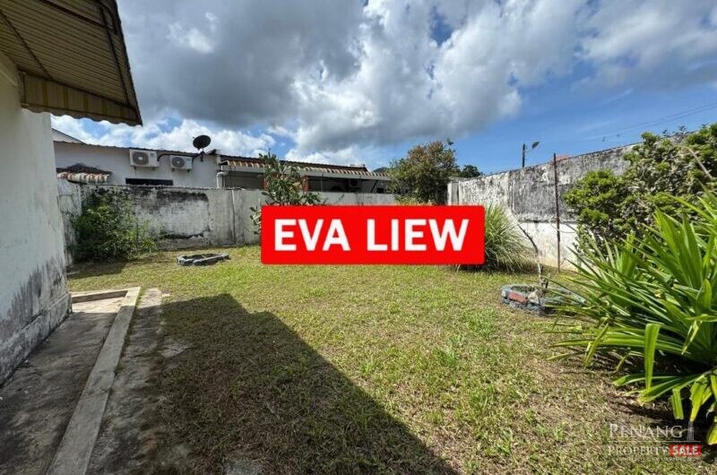 Single Storey Semi-D for Sale Taman Kennedy Jalan Thorpe Georgetown