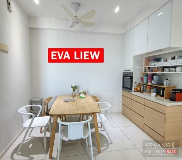 City Residence Tanjung Tokong Furnished & Renovated 1250sf High Floor