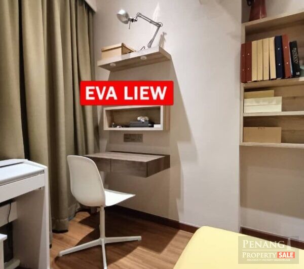 City Residence Tanjung Tokong Furnished & Renovated 1250sf High Floor