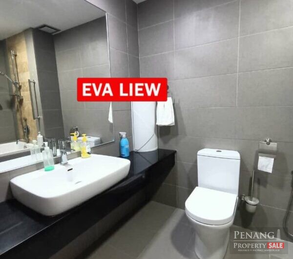 City Residence Tanjung Tokong Furnished & Renovated 1250sf High Floor