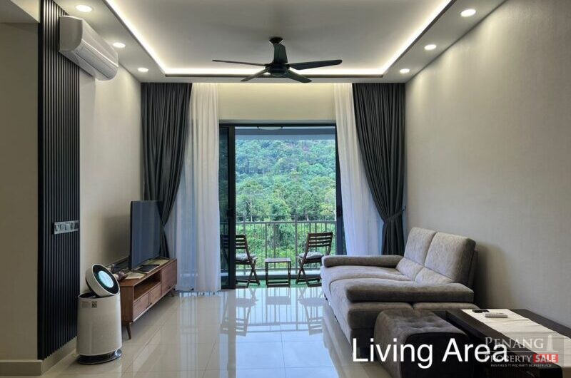 Setia Sky Vista Relau Fully Reno Furnish Hill View 1200sf