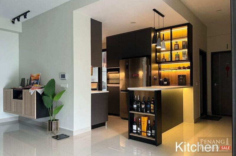 Setia Sky Vista Relau Fully Reno Furnish Hill View 1200sf