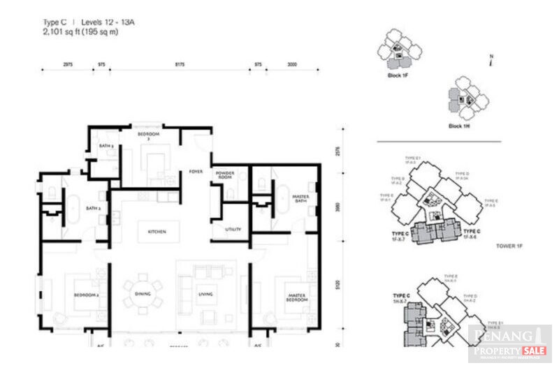 Andaman Quayside 2100sf Stonyhurst International School Tanjung Tokong Lotus