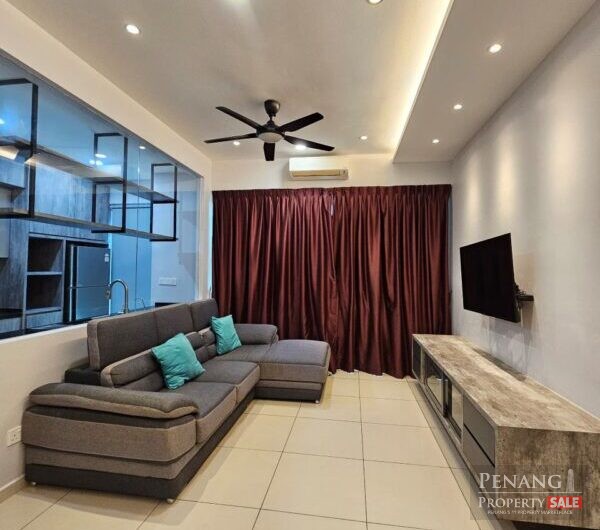 Imperial Residence Fully Reno Furnish Relau Sungai Ara Golden Triangle 1100sf