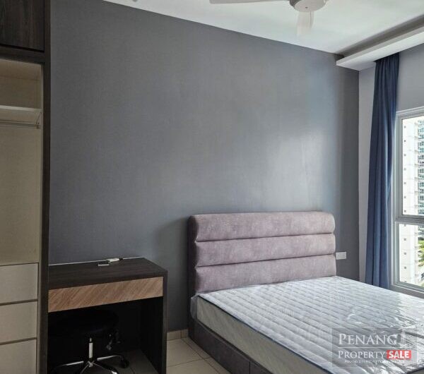 Imperial Residence Fully Reno Furnish Relau Sungai Ara Golden Triangle 1100sf