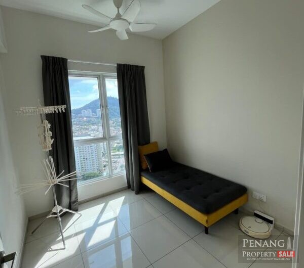 Rare Unit! Imperial Residence High Floor 1100sf Fully Reno Furnish Relau Sungai Ara