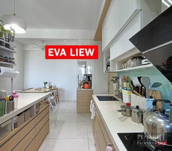 City Residence Tanjung Tokong Furnished & Renovated 1250sf High Floor