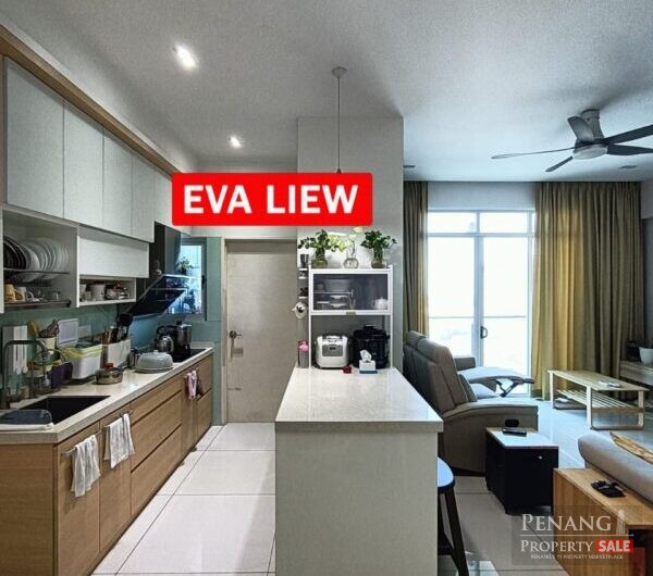 City Residence Tanjung Tokong Furnished & Renovated 1250sf High Floor