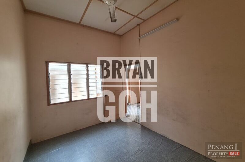 1 Storey Terrace For Rent Near Jelutong Market, Lam Wah Ee, Penang Bridge