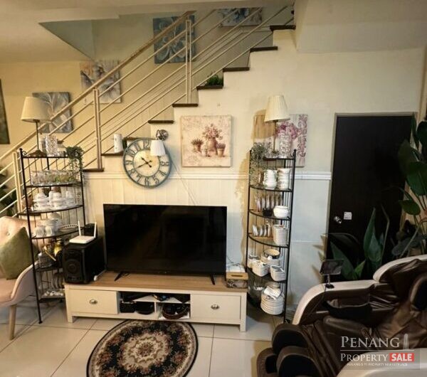 Rumah 2 Tingkat Super Cantik di Bertam Perdana Kepala Batas