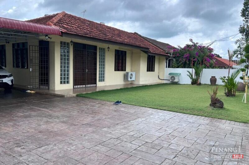 Jalan Cheeseman Single Storey Semi-D, Georgetown