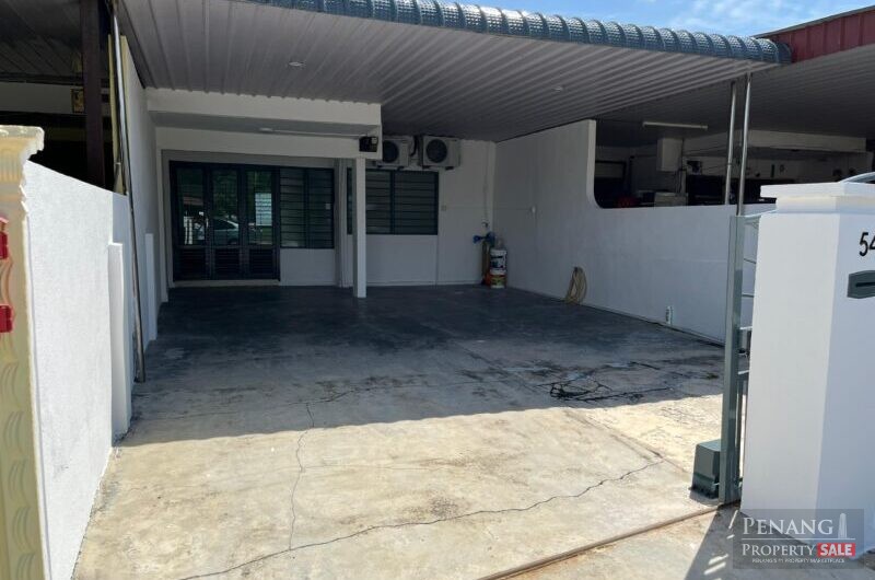 For Sale 1 Storey Terrace House Taman Muhibbah Bukit Mertajam 14000 Pulau Pinang