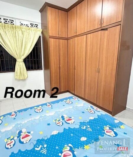 For Rent 1st floor unit Flat Taman Paya Terubong Ayer Itam 11060 Pulau Pinang
