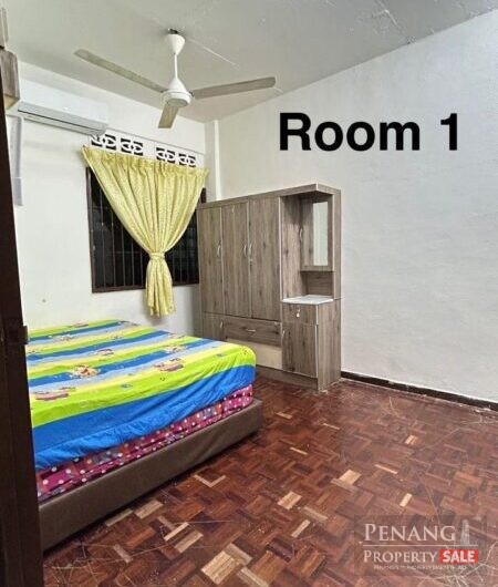 For Rent 1st floor unit Flat Taman Paya Terubong Ayer Itam 11060 Pulau Pinang