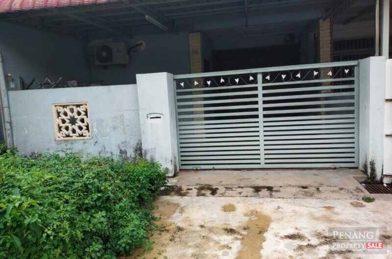 For Sale 1 Storey Terrace House Taman Alma Jaya Bukit Mertajam 14000  Pulau Pinang