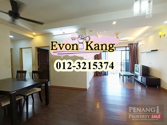 Vistaria Condominium @ Bayan Lepas 1050SF Partially Furnished 1 Parkin