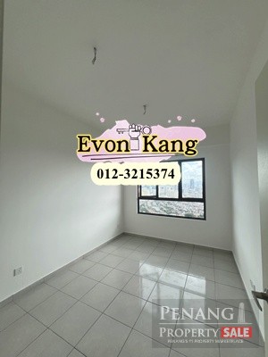 TreeO @ Sungai Ara Bayan Lepas 900SF Bare Unit High Floor City View