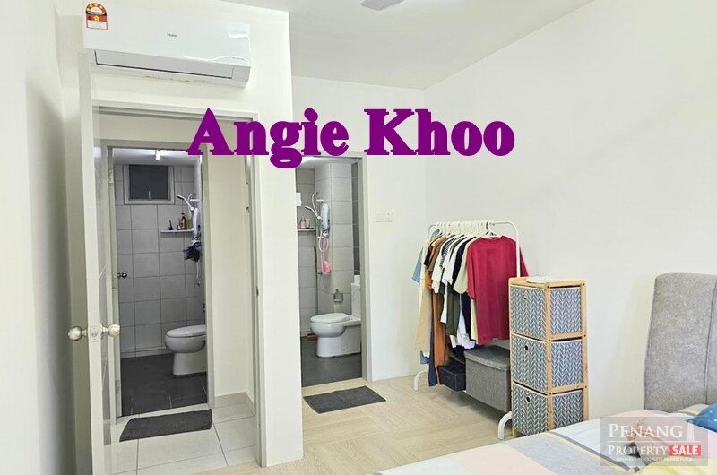 Fairview residence 2 car park Sungai Ara 970sqft Semi furnished