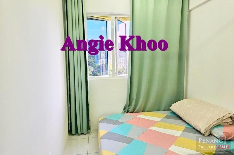 Fairview residence 2 car park Sungai Ara 970sqft Semi furnished