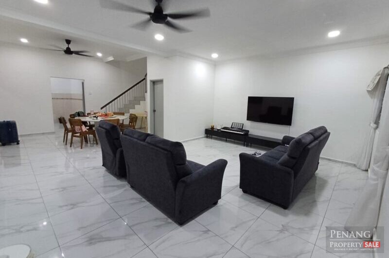 Persiaran Kelicap Sungai Ara Double Storey Terrace Corner Penang
